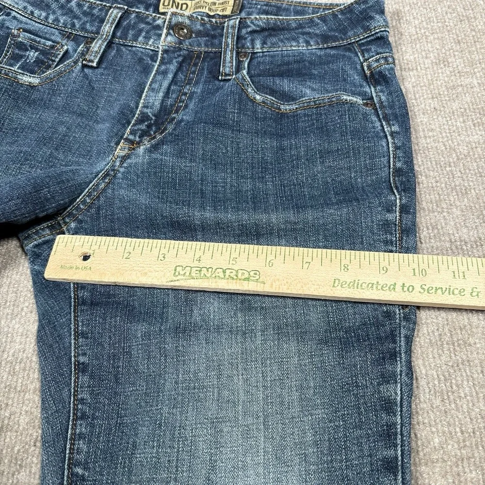 Vintage Old Navy Jeans Womens 4 Blue Denim Curvy Bootcut Just Below Waist Y2K